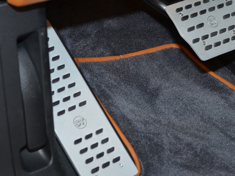 Aluminium death pedal/ footrest, LHD or RHD